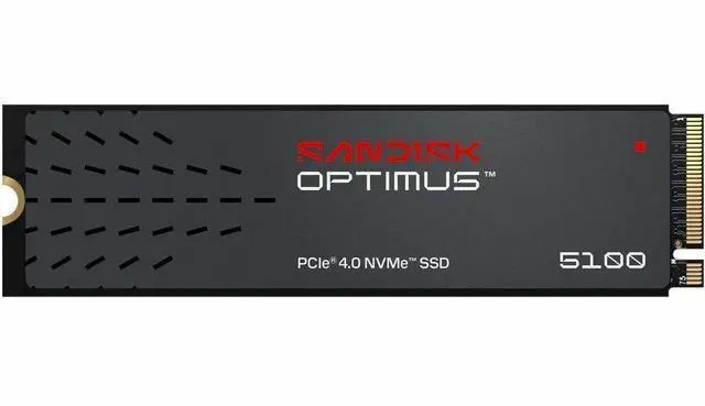 Alt view image 4 of 7 - SanDisk Optimus 5100 M.2 2280 500GB PCI-Express 4.0 x4 QLC 3D CBA NAND Internal Solid State Drive (SSD) SDSP51500GAN-000E0
