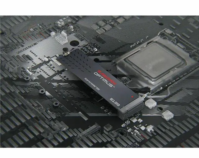 Alt view image 3 of 7 - SanDisk Optimus 5100 M.2 2280 4TB PCI-Express 4.0 x4 QLC 3D CBA NAND Internal Solid State Drive (SSD) SDSP51400TAN-000E0