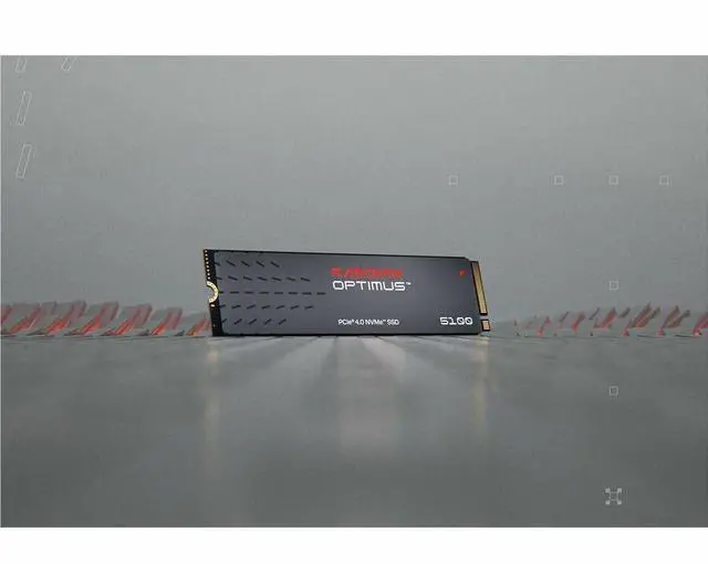 Alt view image 5 of 7 - SanDisk Optimus 5100 M.2 2280 4TB PCI-Express 4.0 x4 QLC 3D CBA NAND Internal Solid State Drive (SSD) SDSP51400TAN-000E0