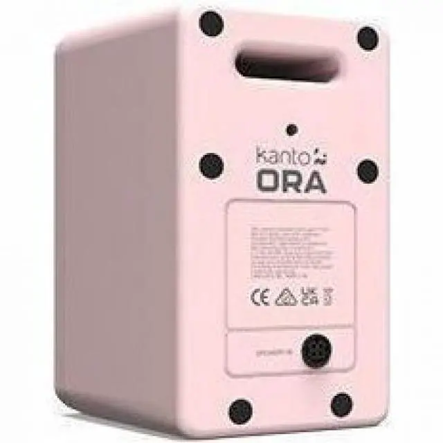 Alt view image 12 of 12 - Kanto ORAMP 100W Powered Reference Desktop Computer Speakers with Bluetooth 5.0 and USB-C Input | Bi-Amplified | 100 Hz Automatic Crossover | Reference Quality Sound | Pair | Pink