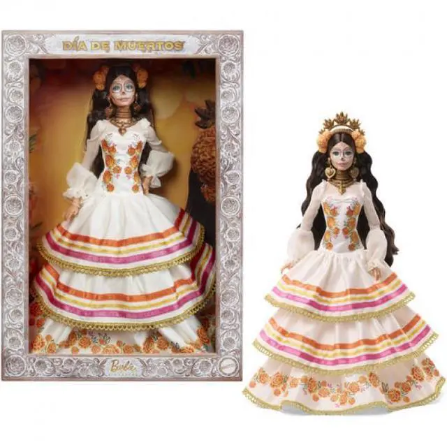 Alt view image 8 of 8 - Mattel Barbie Signature 2025 Día De Muertos Collectible Doll