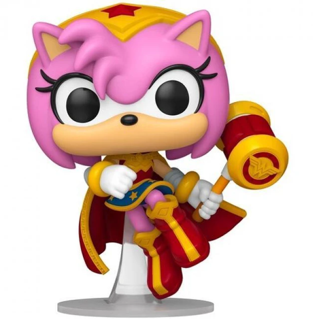 Main image of Funko POP! Heroes: DC Comics x Sonic - Amy as Wonder Women - 88907