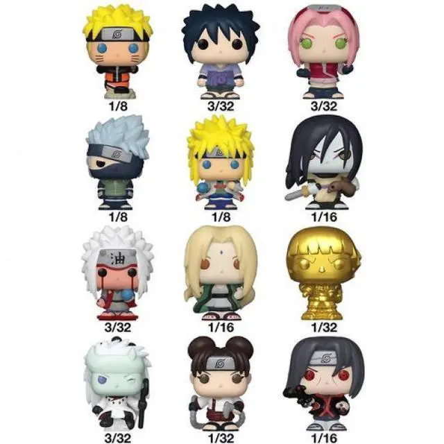 Main image of Funko Bitty POP! Singles: Naruto Shippuden (One Random Bitty POP! Per Purchase)