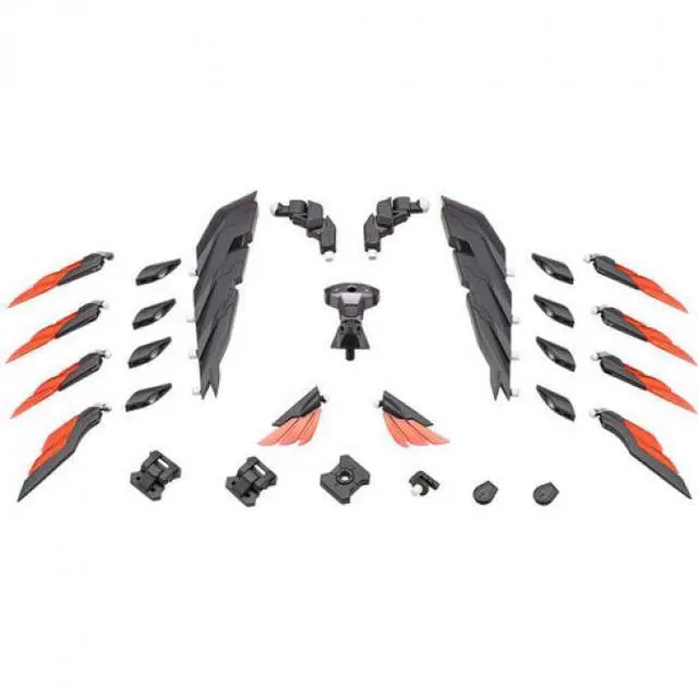 Main image of Kotobukiya - MSG - Heavy Weapon Unit60 Wing Edge Black Verison Model Kit