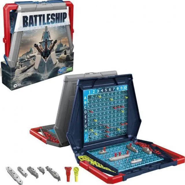 Alt view image 9 of 9 - F4527 Hasbro Gaming Battleship Classic Board Game, Strategy Game for Kids Ages 7 and Up, Fun Kids Game for 2 Players