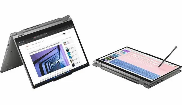 Alt view image 5 of 7 - ThinkPad L13 2-in-1 Gen 6 (AMD) 3.20 GHz W11P64 16.0GB 512GB PCIe 13.3 - ThinkPad L13 2-in-1 Gen 6 (AMD), AMD Ryzen 5 PRO 215 (3.20GHz, 16MB), 13.3" WUXGA Touch, W11P64 US/UK_ENG, 16.0