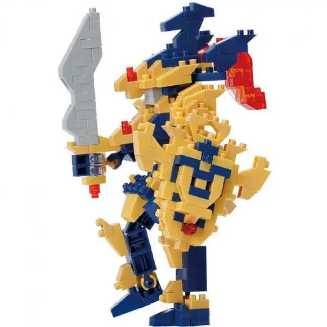 Main image of Nanoblock - Yu-Gi-Oh! Duel Monsters - Character Collection - Black Luster Soldier Building Kit