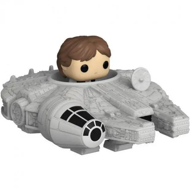 Main image of FUNKO Bitty POP! Ride: Star Wars - Han Solo with Millennium Falcon