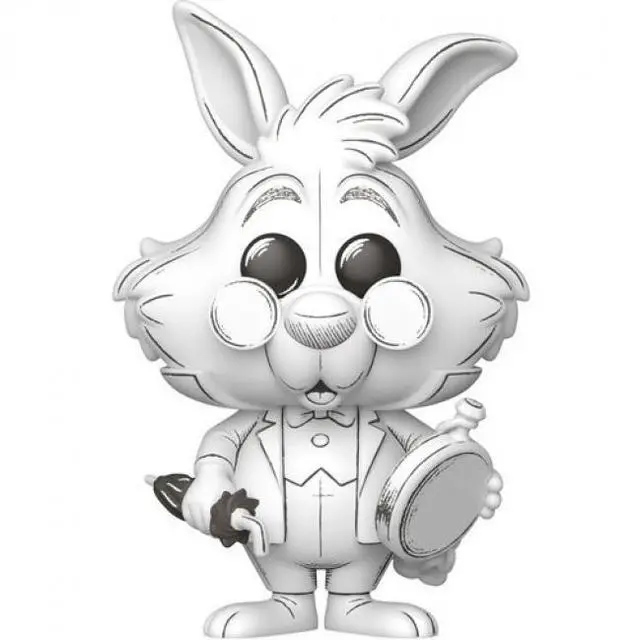 Main image of Funko POP! Disney: Alice in Wonderland: White Rabbit, Sketched