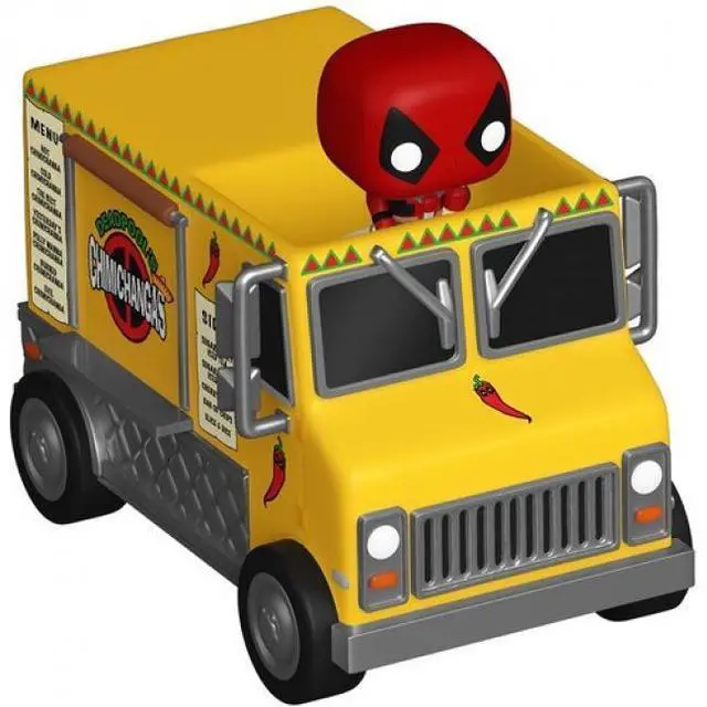 Main image of FUNKO Bitty POP! Ride: Marvel - Deadpool with Chimichanga Truck