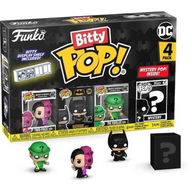 Main image of FUNKO Bitty POP!: DC Batman - Two Face 4-Pack, 85th Anniversary