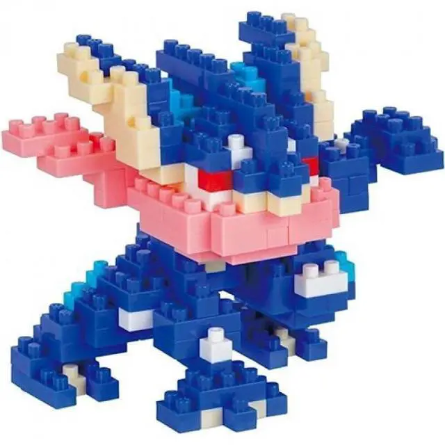 Alt view image 3 of 3 - Kawada Nanoblock Pokemon Greninja NBPM070