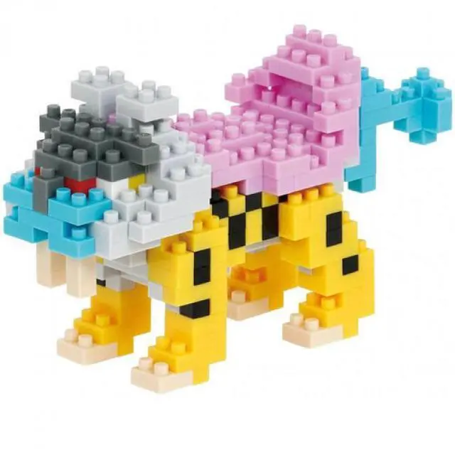 Alt view image 7 of 7 - Nanoblock - Pokemon - Raikou, Nanoblock Pokemon Series