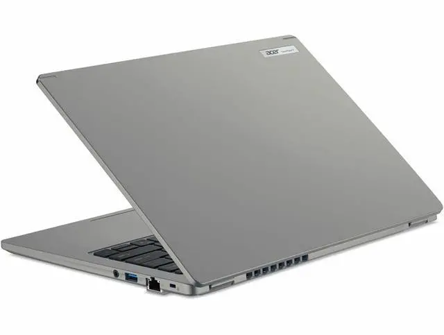 Alt view image 2 of 15 - Acer TravelMate P4 14 AI TMP414-56 TMP414-56-54N2 14" Clamshell Copilot+ PC Notebook - WUXGA - 120 Hz - Intel Core Ultra 5 322 - 16 GB - 512 GB PCI Express NVMe 4.0 SSD - English (US) Keyboard -