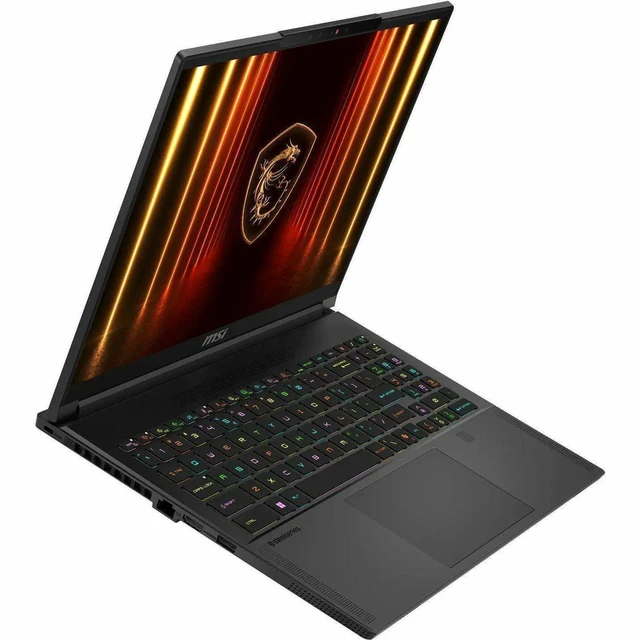 Alt view image 9 of 12 - MSI AI A2HW Stealth 16 AI A2HWGG-008US 16" Gaming Notebook - Intel Core Ultra 9 285H - 32 GB - 1 TB SSD - Windows 11 Home - NVIDIA GeForce RTX 5070 8 GB - Webcam - Wi-Fi 7 - STEALTH16A2008