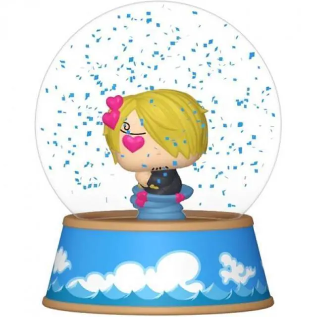 Main image of Funko POP! Mini Glitter Globe: One Piece - Sanji