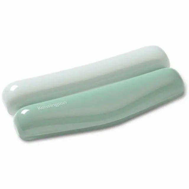 Alt view image 3 of 8 - Kensington Duo Gel Wrist Rest - 0.76" Height x 6.69" Width x 3.09" Depth - Green - Polyurethane - Mouse - Retail - 1