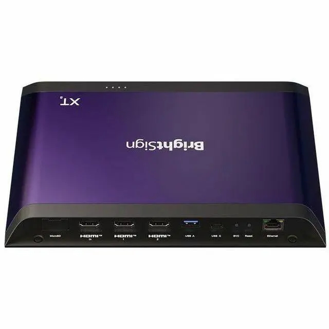 Alt view image 7 of 8 - BrightSign 2160p HDMI USB Digital Signage Appliance XT2145