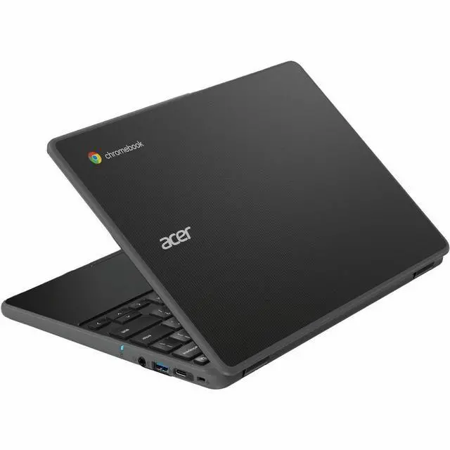 Alt view image 2 of 3 - Acer Chromebook 511 C737 C737-C28P 11.6" Rugged Clamshell Chromebook - HD - 60 Hz - Intel N150 - 8 GB - 64 GB Flash Memory - English (US) Keyboard - Black - Intel Chip - 1366 x 768 - ChromeOS - I