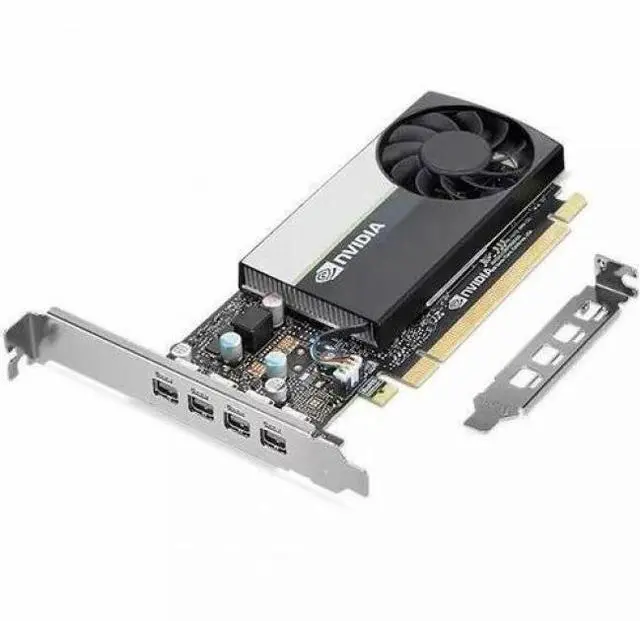 Main image of Lenovo NVIDIA T400E Graphic Card - 4 GB GDDR6 - Low-profile - 7680 x 4320 - PCI Express 3.0 x16 - DisplayPort - 4 x Mini DisplayPort - Mini DisplayPort