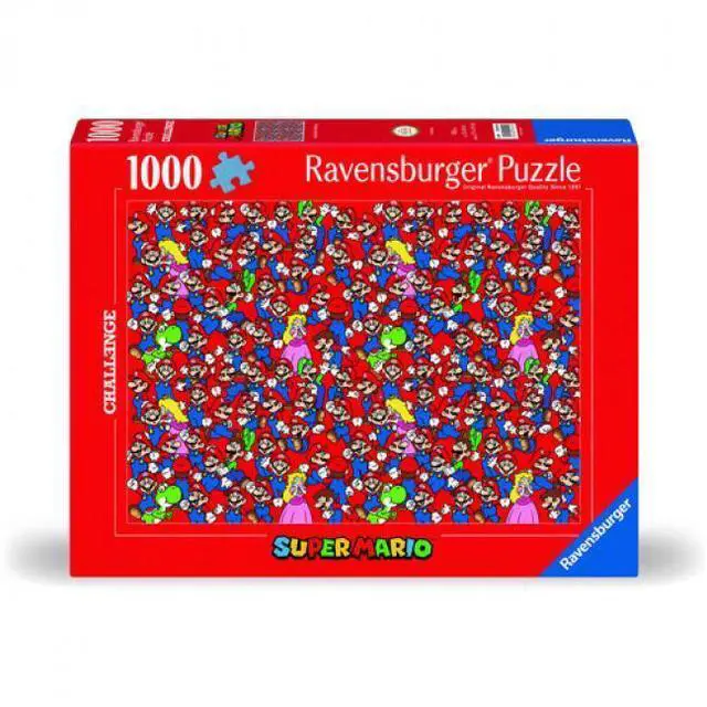 Main image of SUPER MARIO BROS CHALLENGE 1000 PIECE PUZZLE