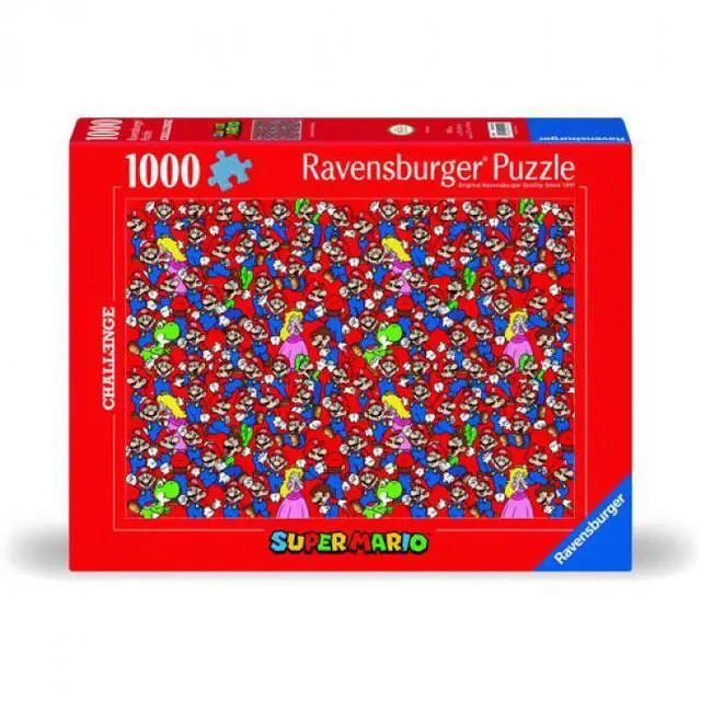 Alt view image 2 of 2 - SUPER MARIO BROS CHALLENGE 1000 PIECE PUZZLE