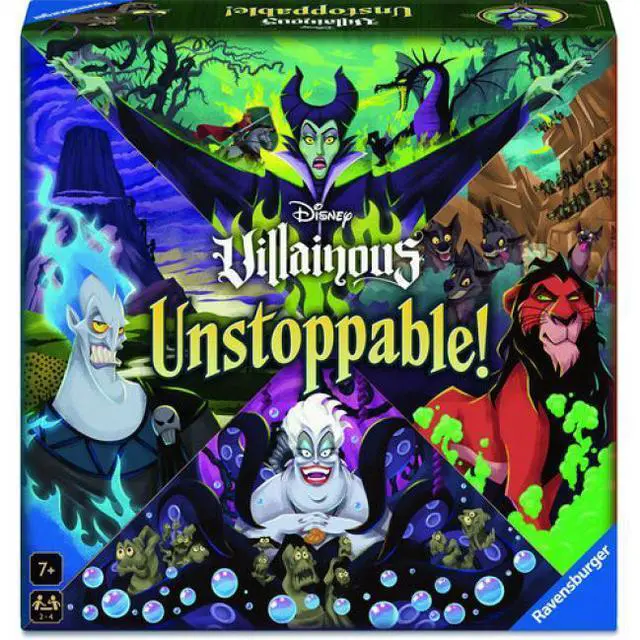 Main image of DISNEY VILLAINOUS UNSTOPPABLE BOARD GAME