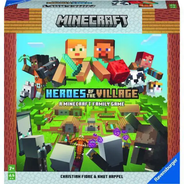 Alt view image 2 of 2 - MINECRAFT HEROES OF THE VILLAGE FAMILY GAME