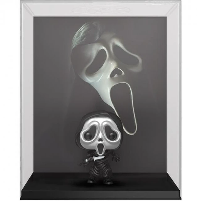 Main image of Funko POP! VHS Covers: Ghost Face - Ghost Face (Metallic) (Scream)