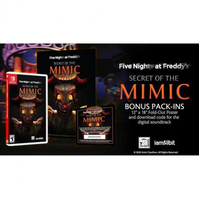 Alt view image 2 of 6 - Five Nights at Freddy's: Secret of the Mimic for Nintendo Switch