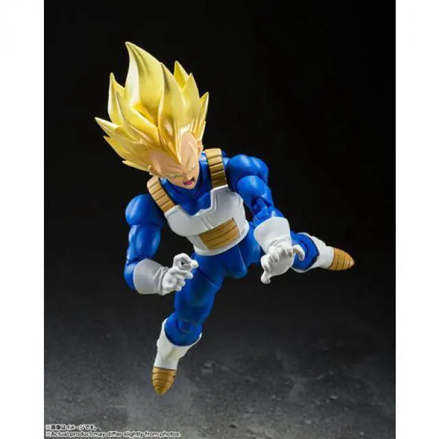 Alt view image 3 of 6 - Tamashii Nations - Dragon Ball Z - S.H.Figuarts - Super Saiyan Vegeta (Awakened Super Saiyan Blood) Action Figure