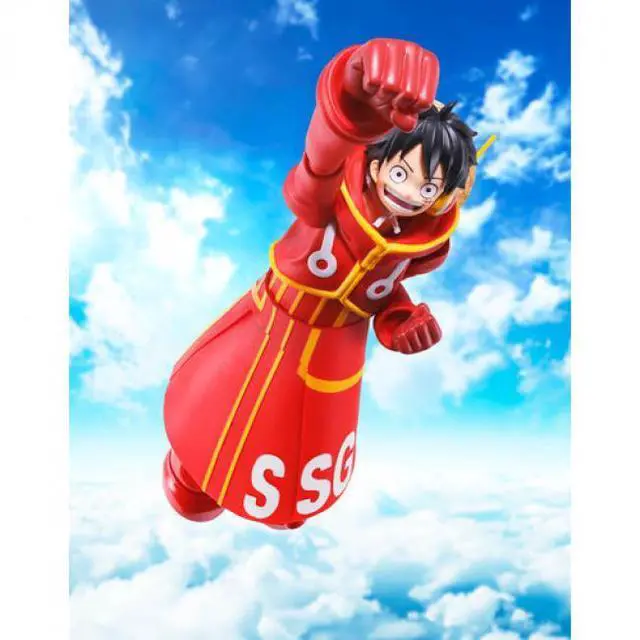 Alt view image 5 of 7 - Tamashii Nations - One Piece - S.H.Figuarts - Monkey D. Luffy -Future Island Egghead- Action Figure