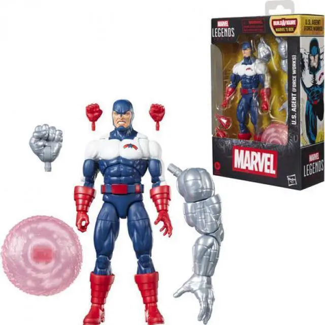 Main image of Avengers - Marvel Legends - U.S. Agent (Force Works) Action Figure & Box BAF Part