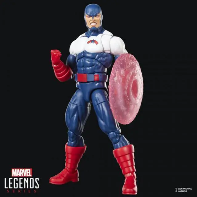 Alt view image 5 of 7 - Avengers - Marvel Legends - U.S. Agent (Force Works) Action Figure & Box BAF Part