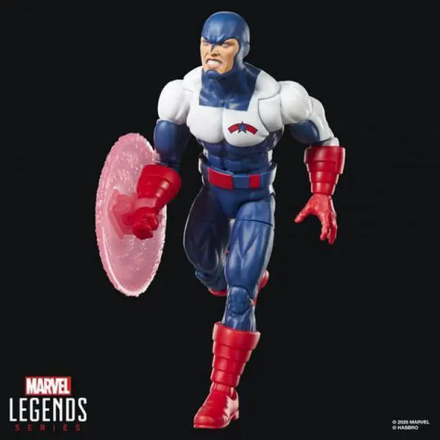 Alt view image 7 of 7 - Avengers - Marvel Legends - U.S. Agent (Force Works) Action Figure & Box BAF Part