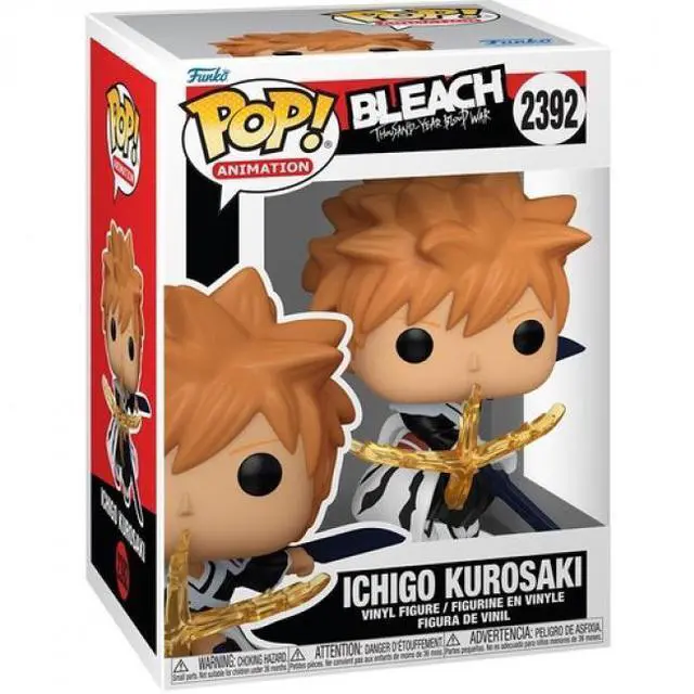 Alt view image 2 of 2 - Funko POP! Anime: Bleach: Thousand-Year Blood War -Ichigo Kurosaki with Dual Zangetsu Swords - 80354