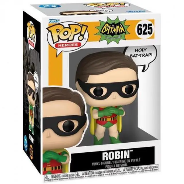 Alt view image 2 of 2 - Funko POP! Sayings: Batman 66 - Robin (DC) - 92470