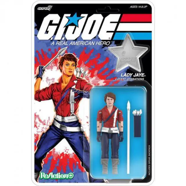 Alt view image 6 of 7 - G.I. JOE REACTION+ WAVE 08 - LADY JAYE (AMERICA'S