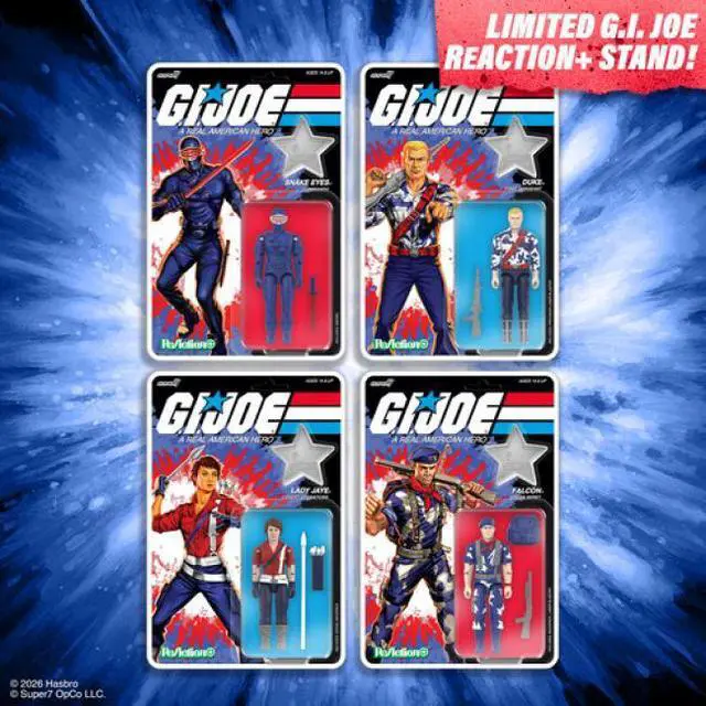 Alt view image 5 of 7 - G.I. JOE REACTION+ WAVE 08 - LADY JAYE (AMERICA'S