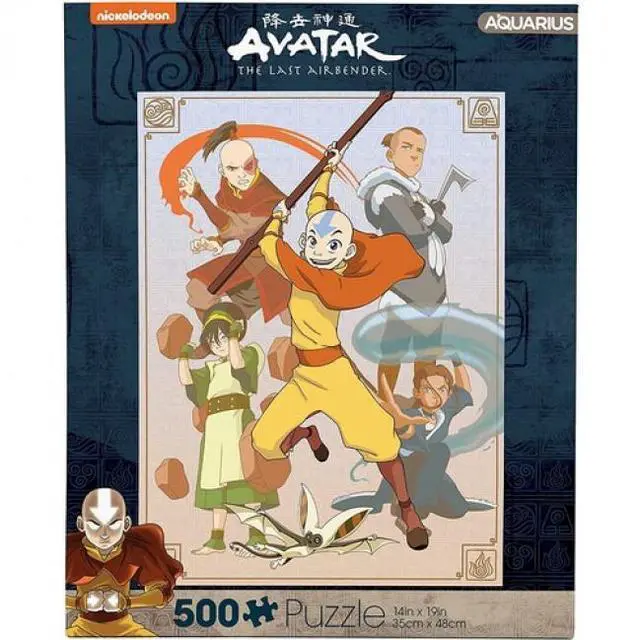 Main image of Avatar The Last Airbender Cast 500 Pc Puzzle
