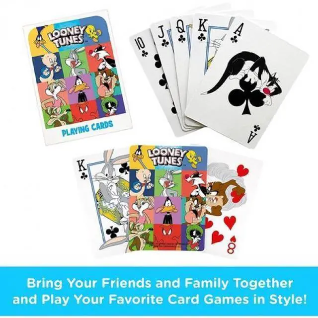 Alt view image 2 of 6 - Looney Tunes Take Over Playing Cards
