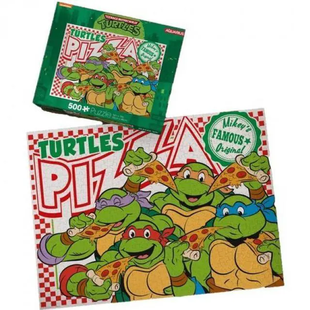 Main image of Teenage Mutant Ninja Turtles - 500 Pc Puzzle - Pizza (TMNT)