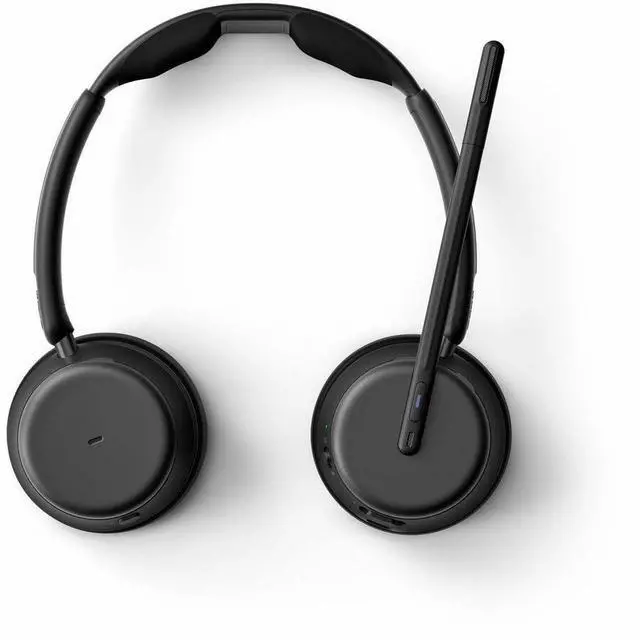 Alt view image 3 of 7 - EPOS IMPACT 1000 Headset - Microsoft Teams Certification - Stereo - Wireless - Bluetooth - 98 ft - Over-the-head - Binaural - Supra-aural - Noise Canceling