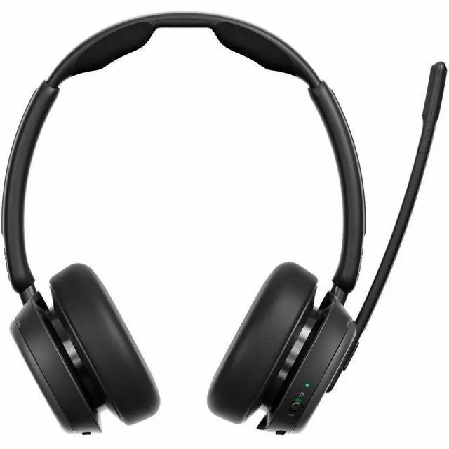 Alt view image 4 of 7 - EPOS IMPACT 1000 Headset - Microsoft Teams Certification - Stereo - Wireless - Bluetooth - 98 ft - Over-the-head - Binaural - Supra-aural - Noise Canceling