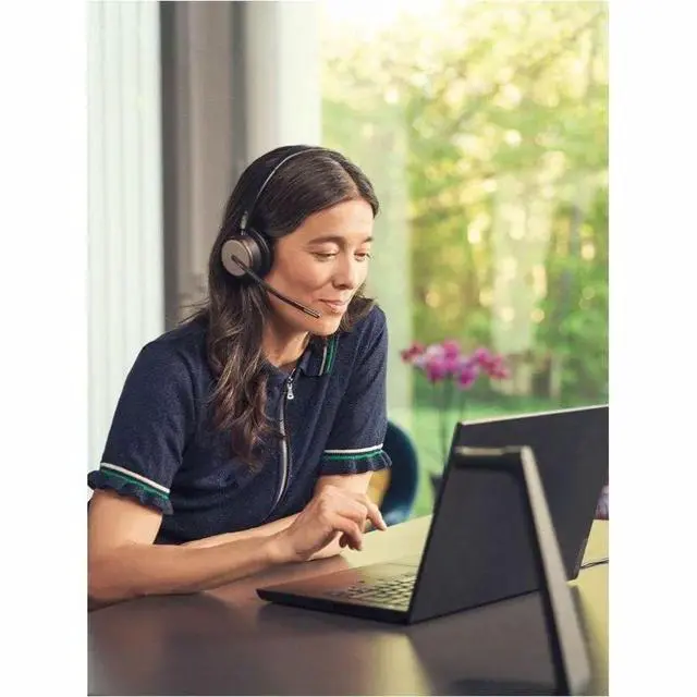 Alt view image 5 of 7 - EPOS IMPACT 1000 Headset - Microsoft Teams Certification - Stereo - Wireless - Bluetooth - 98 ft - Over-the-head - Binaural - Supra-aural - Noise Canceling