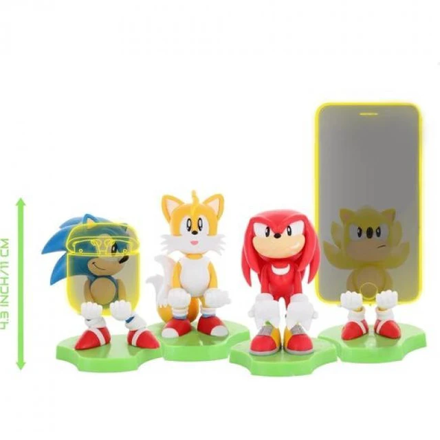 Alt view image 3 of 6 - SEGA: Knuckles Holdems, Mini Cable Guys Phone Stand and Device Holder