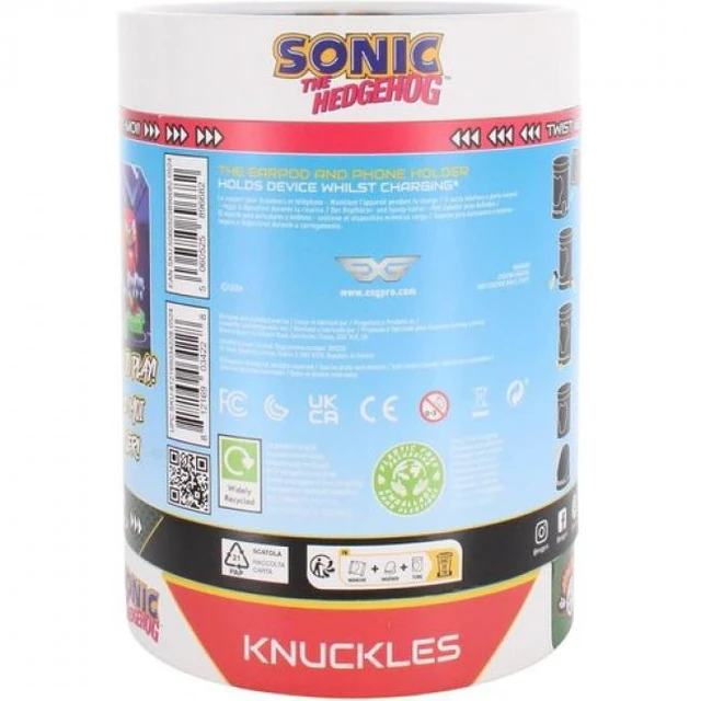 Alt view image 5 of 6 - SEGA: Knuckles Holdems, Mini Cable Guys Phone Stand and Device Holder