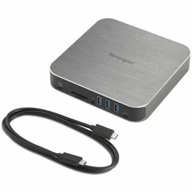 Alt view image 6 of 8 - Kensington AD220S3 Dual Display Dock for Any MacBook M1/M2/M3; 85W Passthrough Charging (K31343WW)