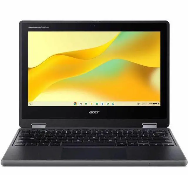 Alt view image 2 of 8 - Acer Chromebook Spin 511 R757T-C3JE 11.6" Touchscreen Rugged Convertible Chromebook - Intel N150 - 8 GB - 64 GB Flash Memory - ChromeOS - Webcam - Wi-Fi 7 - NX.JJBAA.003
