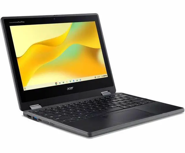 Alt view image 8 of 8 - Acer Chromebook Spin 511 R757T-C3JE 11.6" Touchscreen Rugged Convertible Chromebook - Intel N150 - 8 GB - 64 GB Flash Memory - ChromeOS - Webcam - Wi-Fi 7 - NX.JJBAA.003